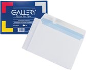 Enveloppe de galerie blanc - 114 x 162 mm - 50 pièces