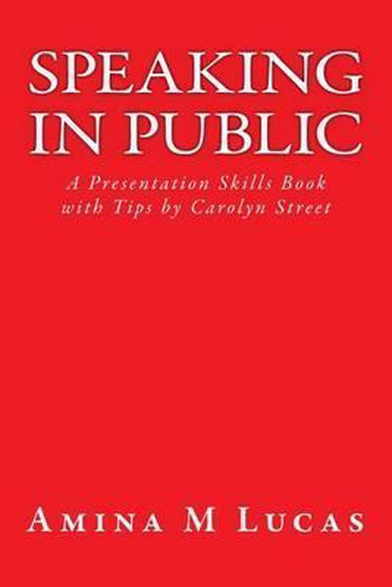 Speaking in Public - cover