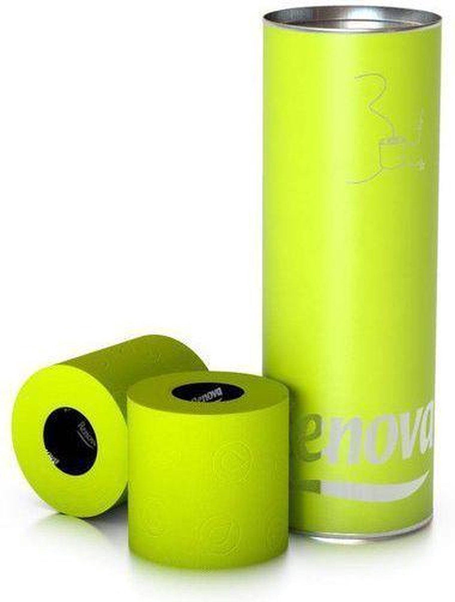 Groen toiletpapier cadeaukoker