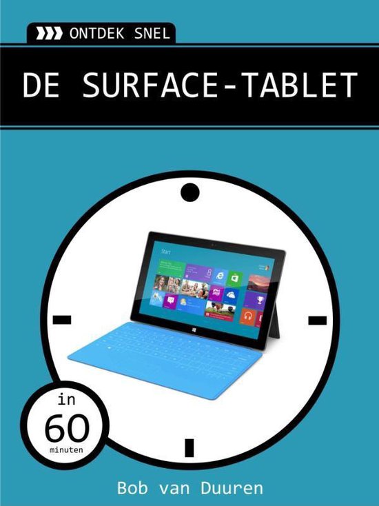 Cover van het boek 'De surface-tablet' van Bob van Duuren