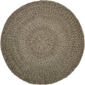 HSM Collection Vloerkleed - ø120 cm - raffia/zeegras - naturel