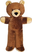 XXL teddybeer - bruin - 170 cm