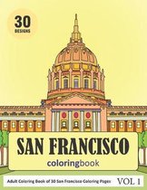 San Francisco City Coloring Book
