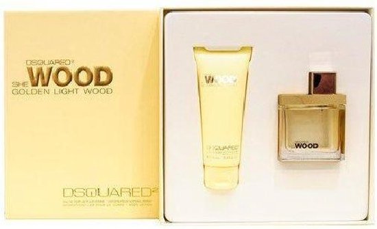 Dsquared - Eau de parfum - Golden LIght Wood 50ml eau de parfum + 100ml  bodylotion -... | bol.com