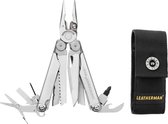 Leatherman Wave Plus+ Multitool Silver - Tang met Hoes+ 18 Tools Professionele RVS Survival Zakmes