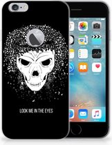 Geschikt voor iPhone 6 Plus | 6s Plus Uniek TPU Hoesje Skull Hair