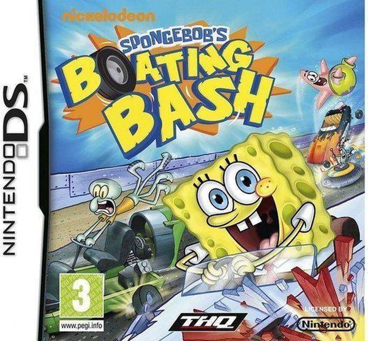 Spongebob Boating Bash Jeux Bol Com