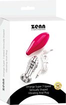 Zenn Super 7-Speed vibrerende Anaal Plug