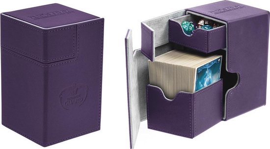 Afbeelding van het spel Flip'n'Tray XenoSkin™ Deck Case 100+ Purple