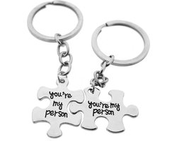 Sleutelhanger You're my person (2 stuks)