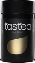 tastea Chai Dubai - Zwarte thee met munt en 23 karaat goud - Losse thee - 125 gram