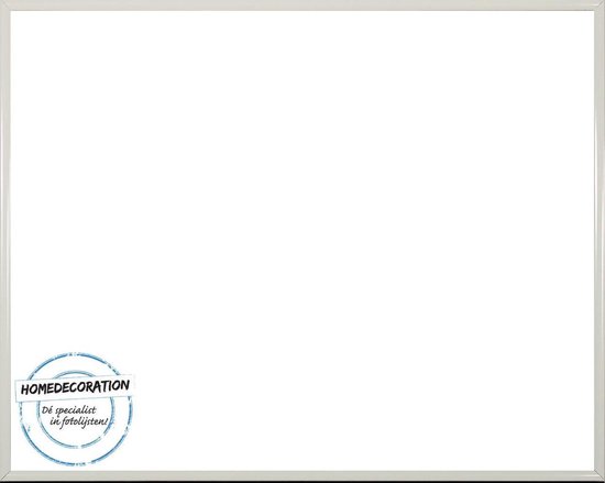 Homedecoration Easy - Cadre photo - Format photo 43x49 cm - Plastique - Blanc