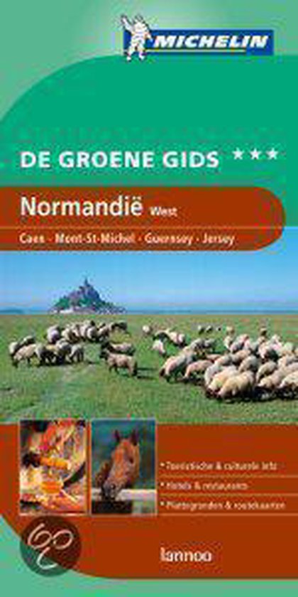 Cover van het boek 'Groene gids Normandie west'