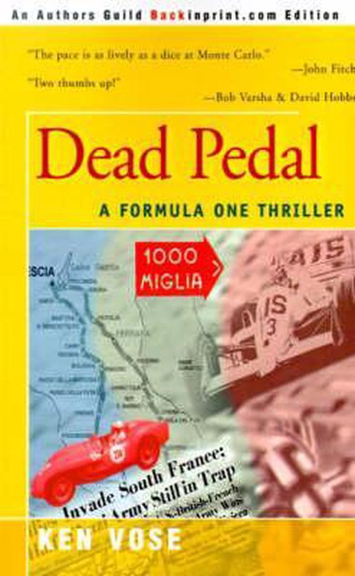 Formula One Thriller- Dead Pedal - cover