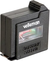 Testeur d'alimentation / batterie Velleman BATTEST Noir