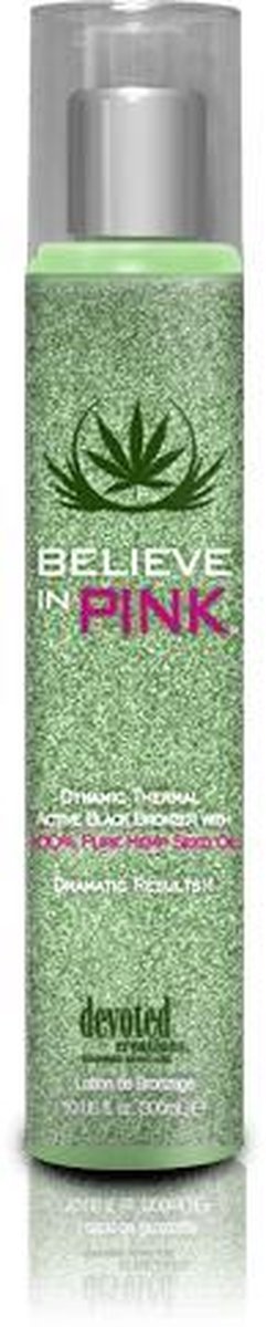 Devoted Creations Believe in Pink Hemp Stimulator 300 ml | bol.com