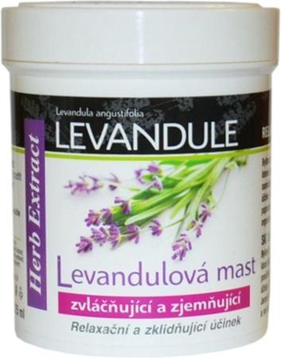 Herb Extract® Verzachtende en Kalmerende Kruidenbalsem met Lavendelolie - 125ml