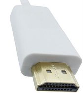Vido - Thunderbolt Port naar HDMI Kabel Adapter 1.8m Wit voor Macbook Pro. Macbook Air. iMac Etc.