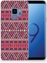 Geschikt voor Samsung Galaxy S9 Backcase Aztec Purple
