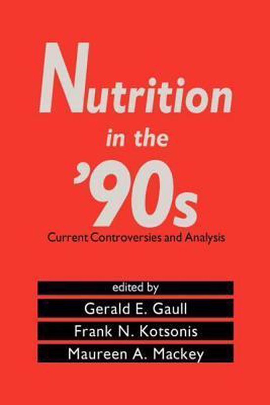 Nutrition in the '90s - cover