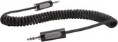 Griffin Auxiliary Coiled Cable 1.8m - Black - GC17055-2