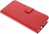 Luxe Softcase Booktype Huawei P20 Lite hoesje - Rood