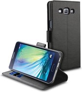 Muvit Samsung Galaxy A7 Wallet case with 3 cardslots - Black