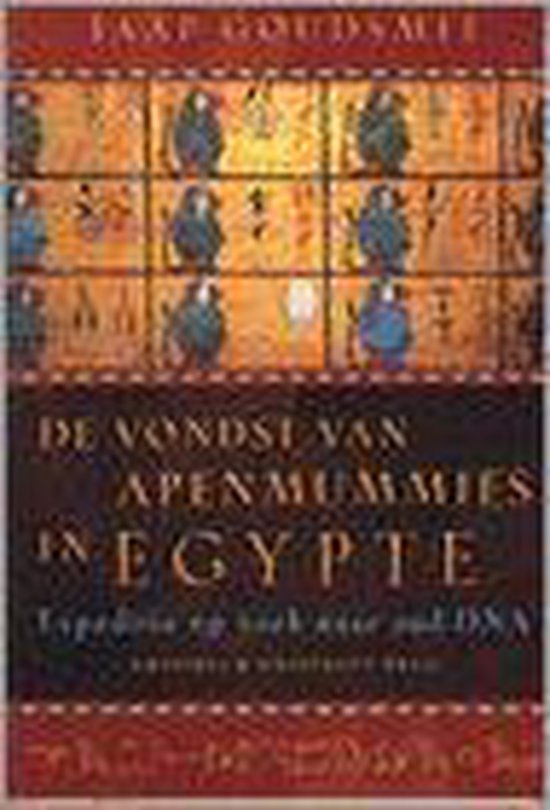 Cover van het boek 'De Vondst van Apenmummies in Egypte' van Jaap Goudsmit