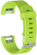 Europefans Siliconen bandje - Fitbit Charge 2 - Groen - Small