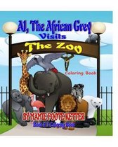 Aj, the African Grey Visits the Zoo, Book# 3, Coloring Book