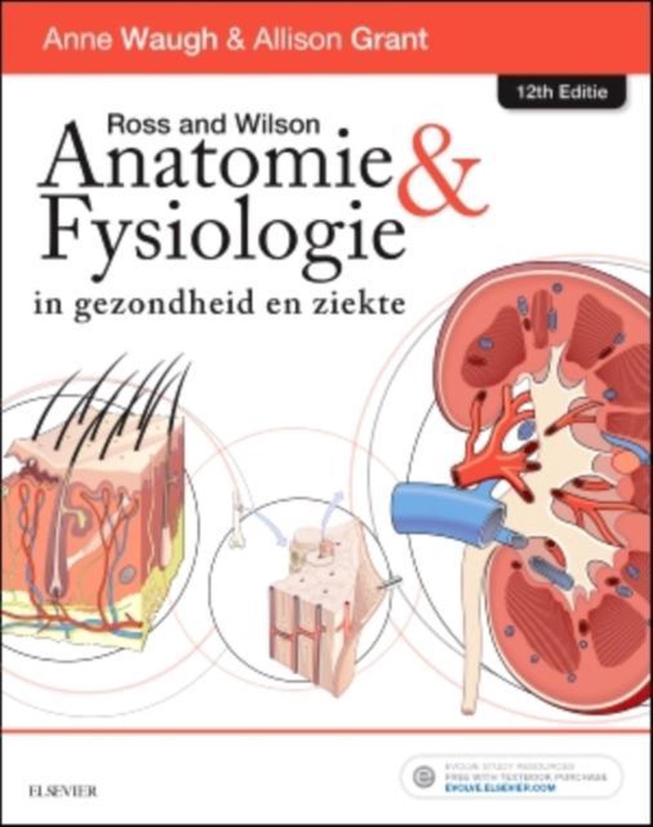 Omslag van Ross en Wilson Anatomie en Fysiologie in gezondheid en ziekte-