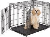 Cage pour chien - Noir - M - 76 x 46 x 51 cm
