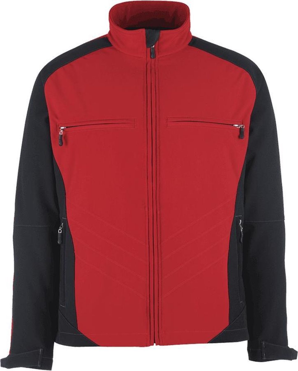 Mascot Unique Softshell jas 12002-149 - Rood/Zwart - XL