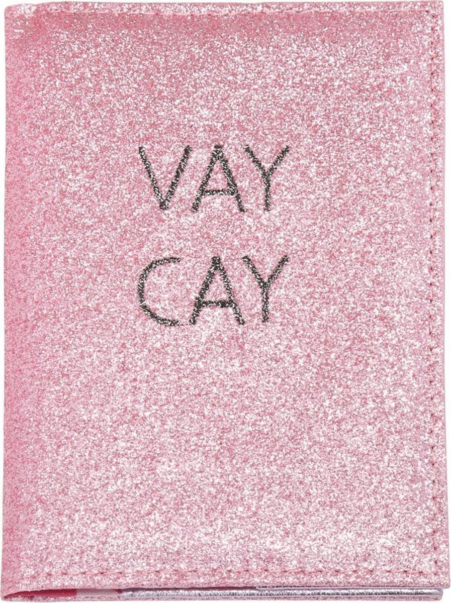 Paspoorthoes roze - Glitter - Vay Cay - Yehwang