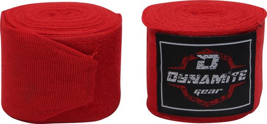 Bandage de boxe rouge - 4M – Makasi-Boxing