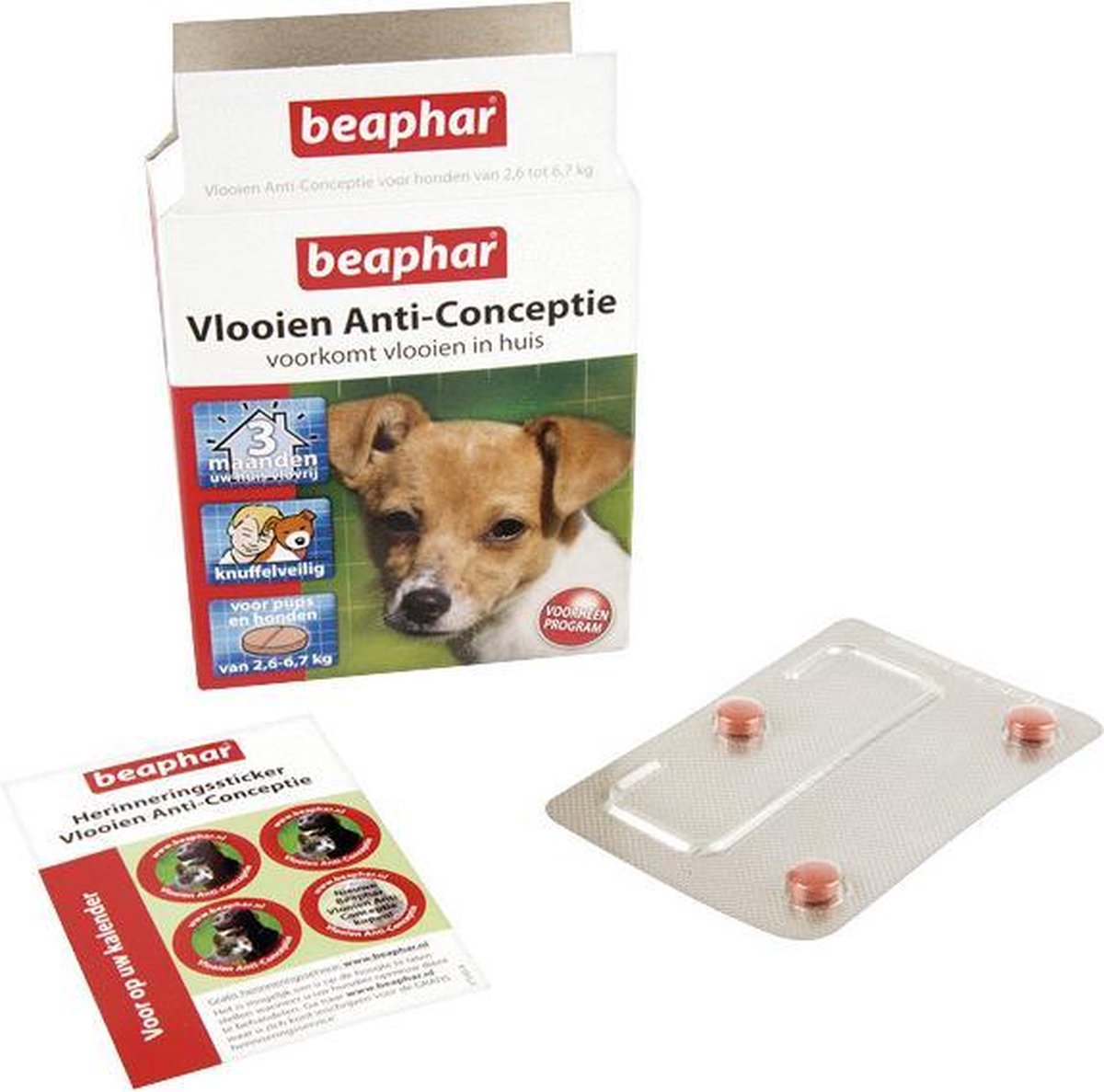 jaloezie Intact Luiheid Beaphar Vlooien Anticonceptie - Kleine Hond 2.6-6.7 kg - 3 Tabletten |  bol.com
