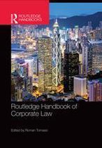 Routledge Handbook of Corporate Law