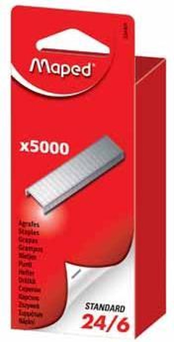 Nieten rapid 24/6 gegalvaniseerd standaard 1000 stuks