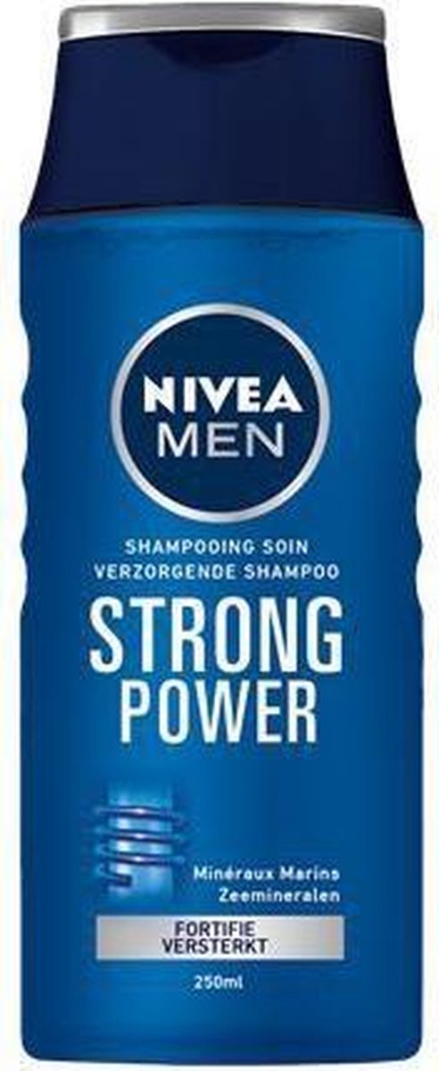 NIVEA MEN Strong Power - 250 ml - Shampoo