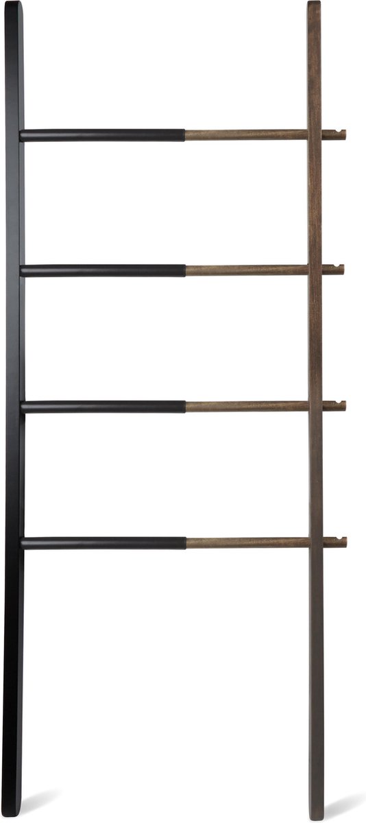 Umbra Hub Opbergladder - uitschuifbaar - 40.6x152.4cm - zwart/walnoot