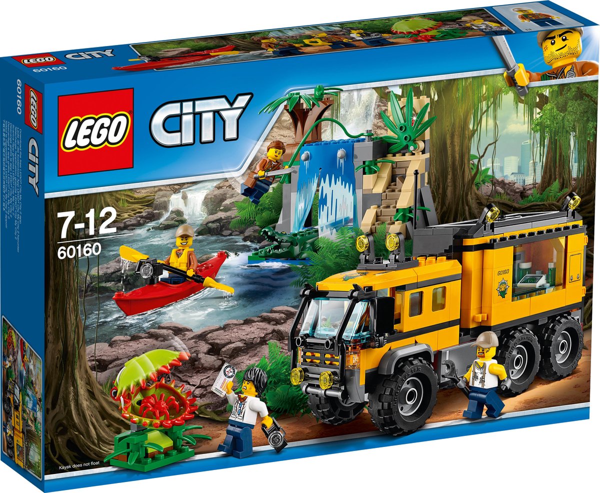 LEGO City Jungle Mobiel Laboratorium – 60160