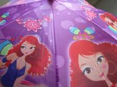 Kinder paraplu paars GIRLS