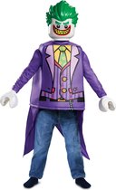 DISGUISE - Lego Joker outfit voor kinderen - 122/134 (7-8 jaar) - Kinderkostuums