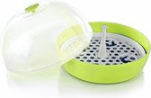 Nuby stoom sterilisator lime groen