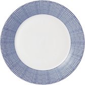 Royal Doulton Pacific Dots Ontbijtbord 23 cm - Porselein/blauw