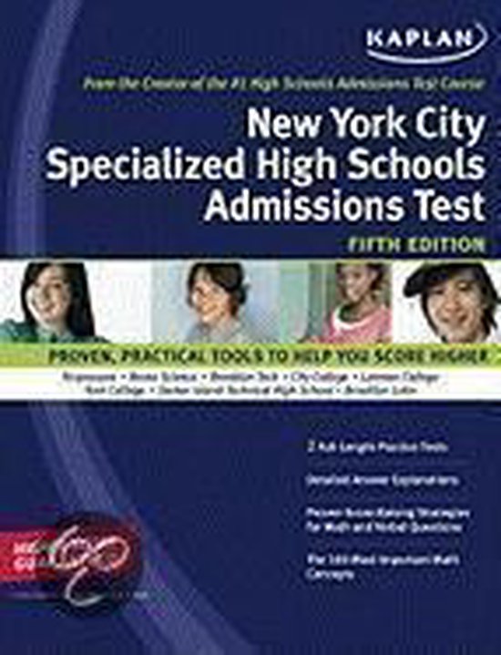 Kaplan New York City Specialized High Schools Admissions Test, Kaplan