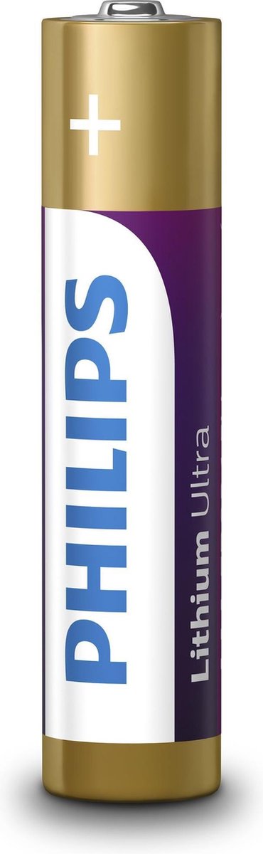Philips Lithium Ultra FR03 Mignon AAA pile 4 pièces Philips
