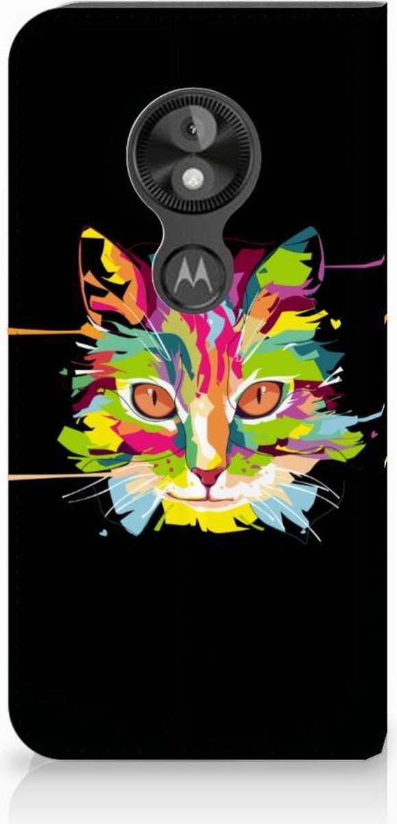 Motorola Moto E5 Play Magnet Case Cat Color
