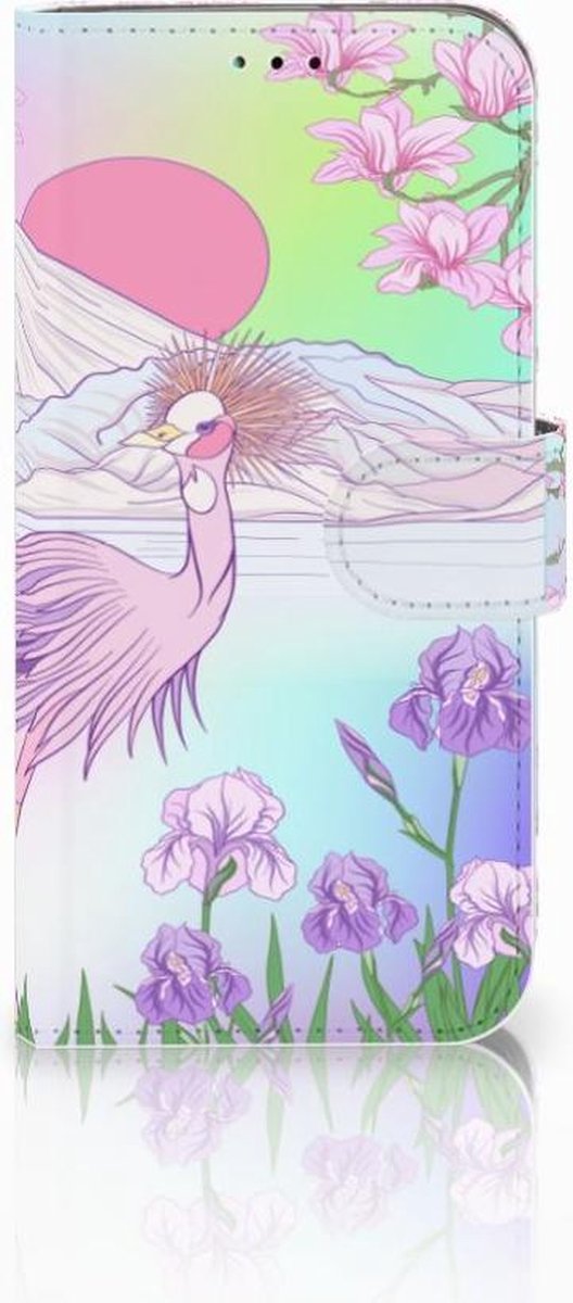 Samsung Galaxy A40 Telefoonhoesje met Pasjes Bird
