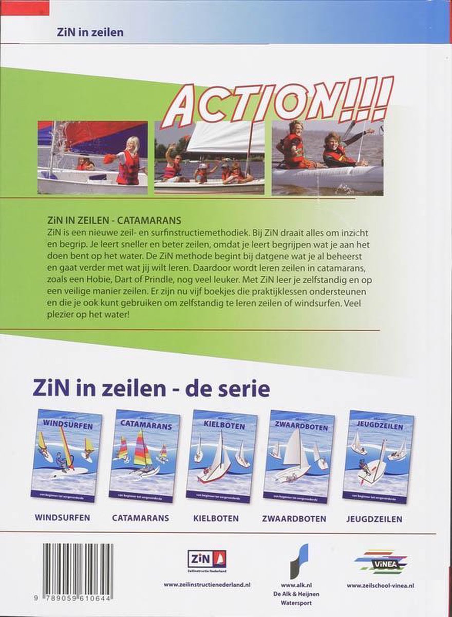 ZiN in zeilen  -   Zwaardboten - back cover